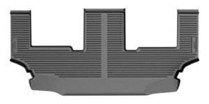 Chrysler Pacifica Floor Mats - Rear - Husky Liners - X-Act - Black - `21-`26